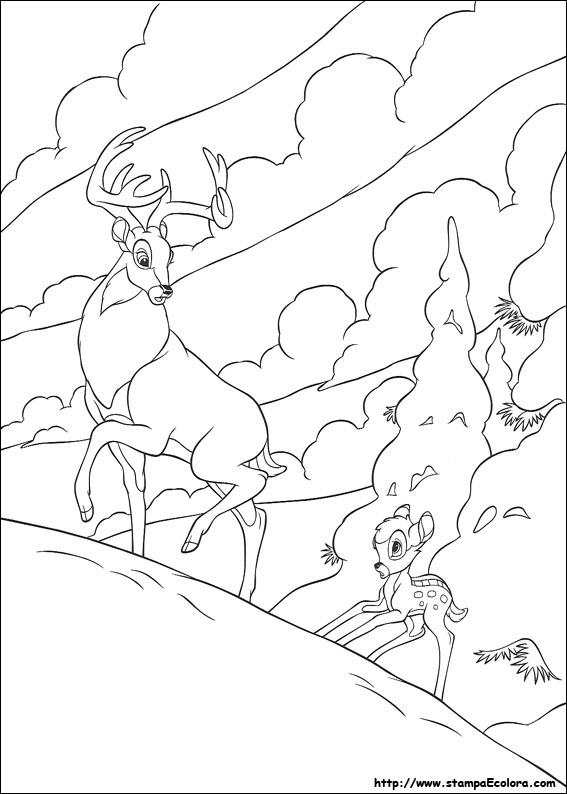 Disegni Bambi 2